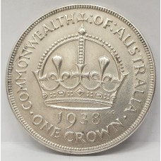 AUSTRALIA 1938 . CROWN . LOTS OF LUSTRE